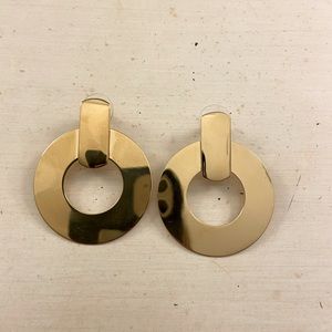 Gold Jcrew earrings